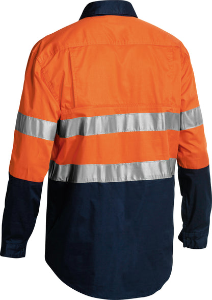 TAPED HI VIS CLOSED FRONT COOL LIGHTWEIGHT SHIRT BSC6896