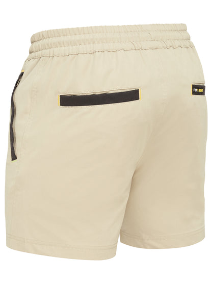 FLX & MOVE™ 4-WAY STRETCH ELASTIC WAIST SHORT BSH1331