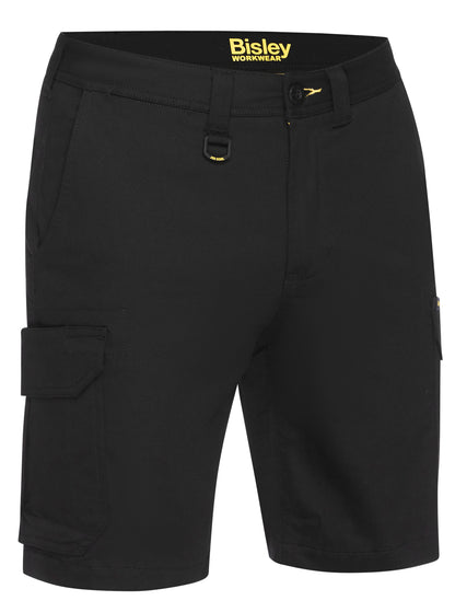 STRETCH COTTON DRILL CARGO SHORT BSHC1008