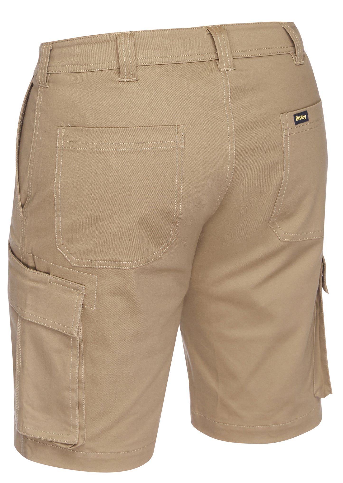 STRETCH COTTON DRILL CARGO SHORT BSHC1008