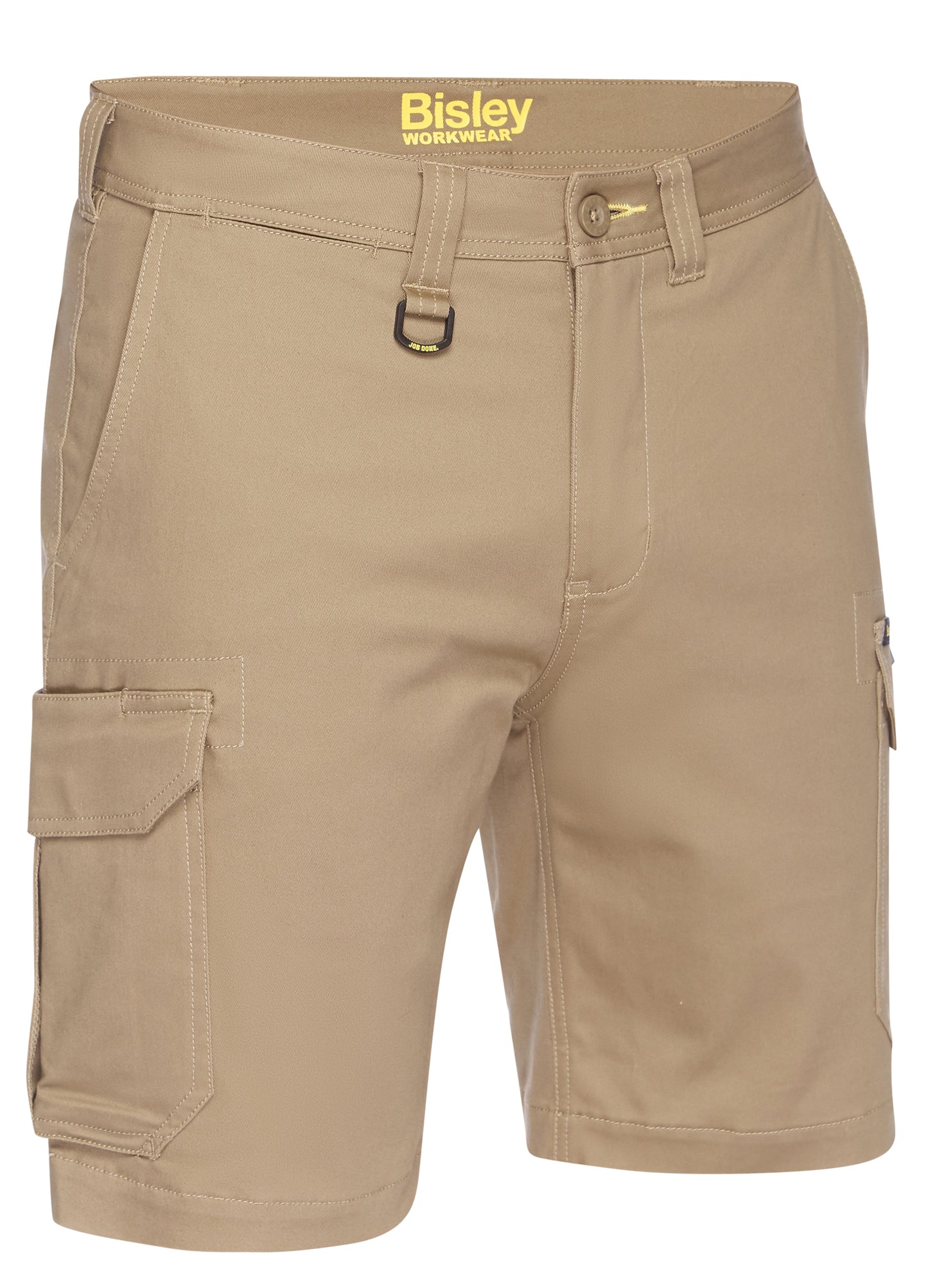 STRETCH COTTON DRILL CARGO SHORT BSHC1008