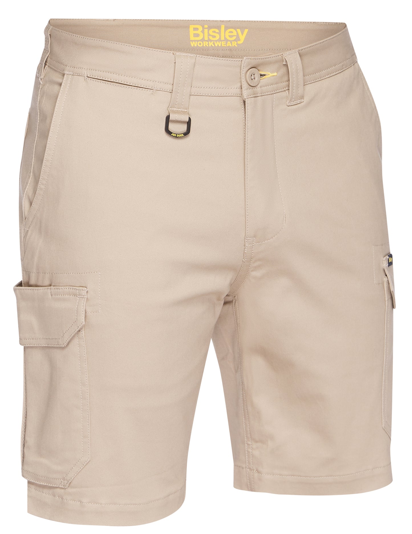 STRETCH COTTON DRILL CARGO SHORT BSHC1008