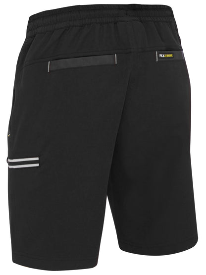 FLX & MOVE™ 4-WAY STRETCH ELASTIC WAIST CARGO SHORT BSHC1333