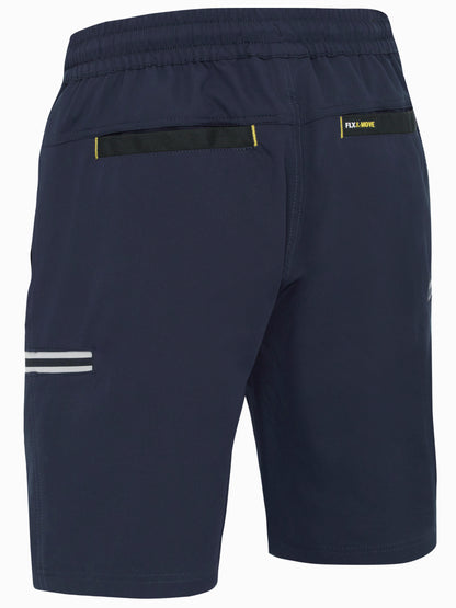 FLX & MOVE™ 4-WAY STRETCH ELASTIC WAIST CARGO SHORT BSHC1333