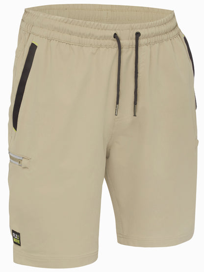 FLX & MOVE™ 4-WAY STRETCH ELASTIC WAIST CARGO SHORT BSHC1333