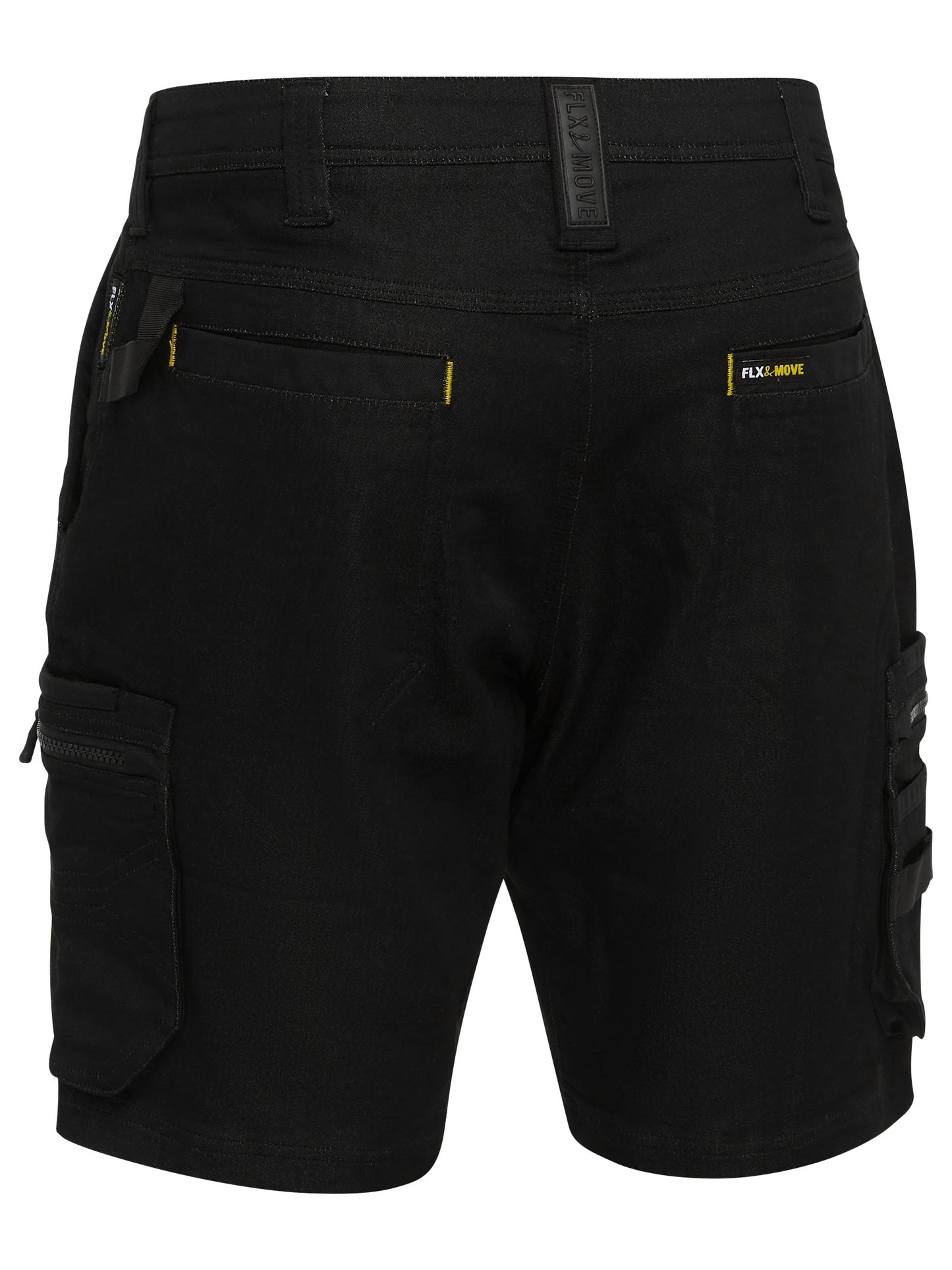 FLX AND MOVE™ STRETCH DENIM ZIP CARGO SHORTS BSHC1335