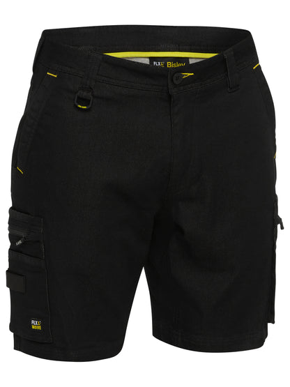 FLX AND MOVE™ STRETCH DENIM ZIP CARGO SHORTS BSHC1335