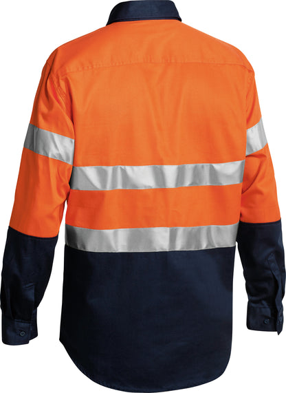 TAPED HI VIS CLOSED FRONT DRILL SHIRT BTC6456